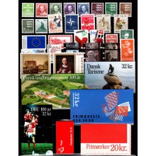 Danmark, postfrisk, årgang 1989 og hæfter